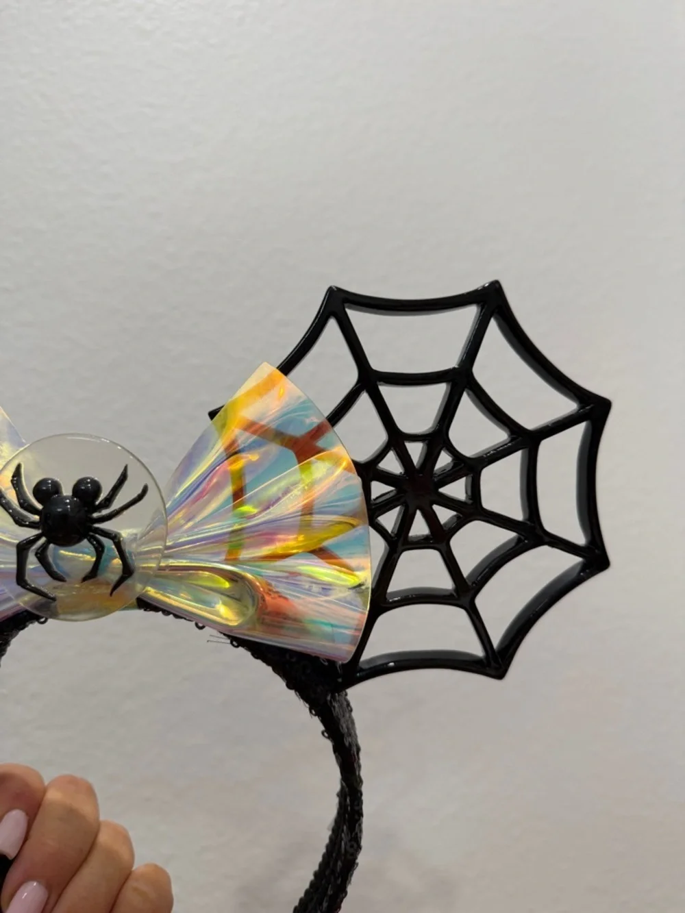 NEW Disney Boxlunch Halloween Spider Web Ears